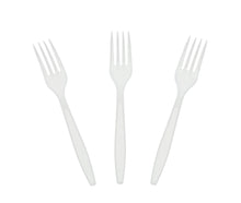 Load image into Gallery viewer, Fork,  Heavy Weight, White, PS, L: 17.9 CM, W: 5.05 G - 1000
