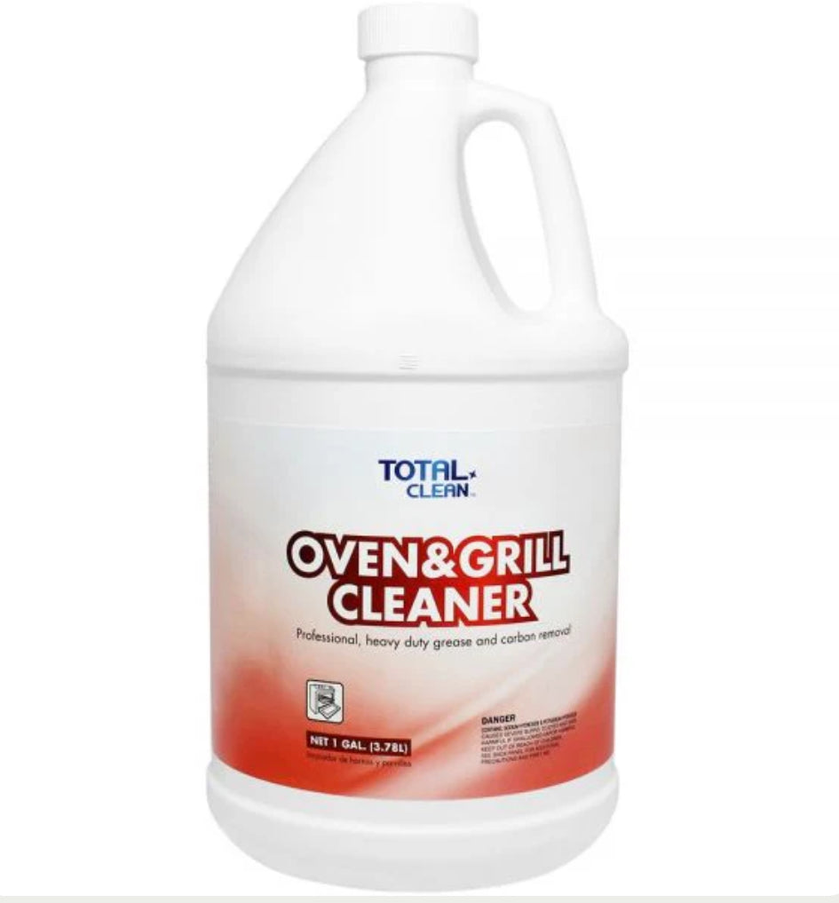 Total Clean Oven & Grill Cleaner, 1 Gallon - Case of 4 bottles