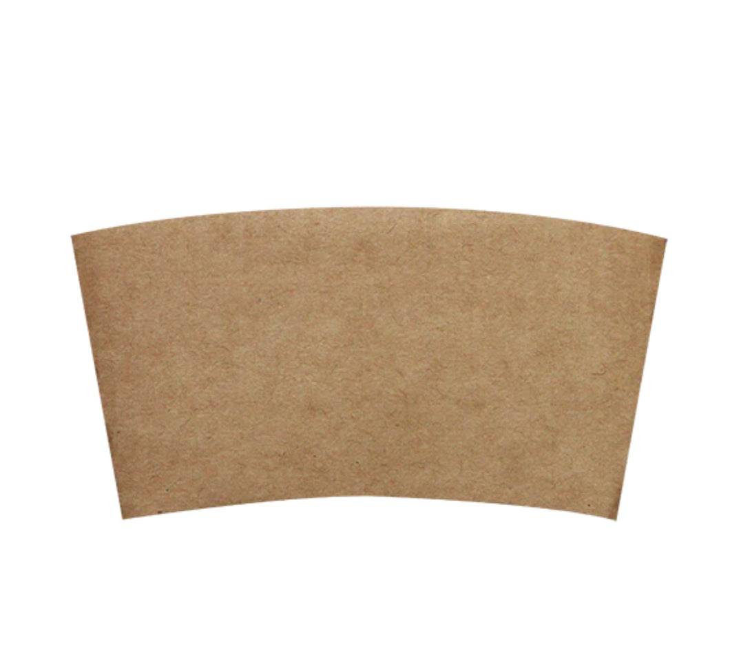 Cup Sleeve, 8 oz, Kraft - 1,000 pcs