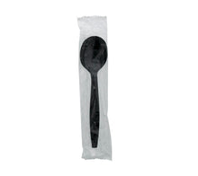 Load image into Gallery viewer, Soupspoon, Ind Wrapped, Heavy Weight, Black, PS, L: 14.5 CM, W: 4.5 G - 1000
