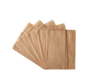 Napkin, Off-Fold, 12"x13", Kraft - 6,000 pcs